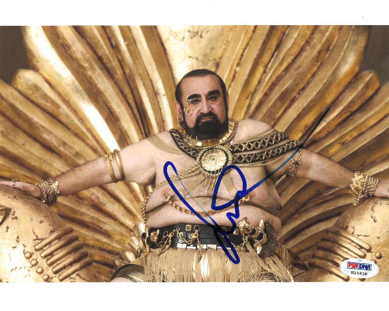 Ken Davitian Signed Meet The Spartans Autographed 8x10 Photo Poster painting (PSA/DNA) #H15638