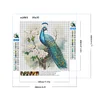 Diamond Painting-DIY Full Round Drill Peacock(35*35 CM)