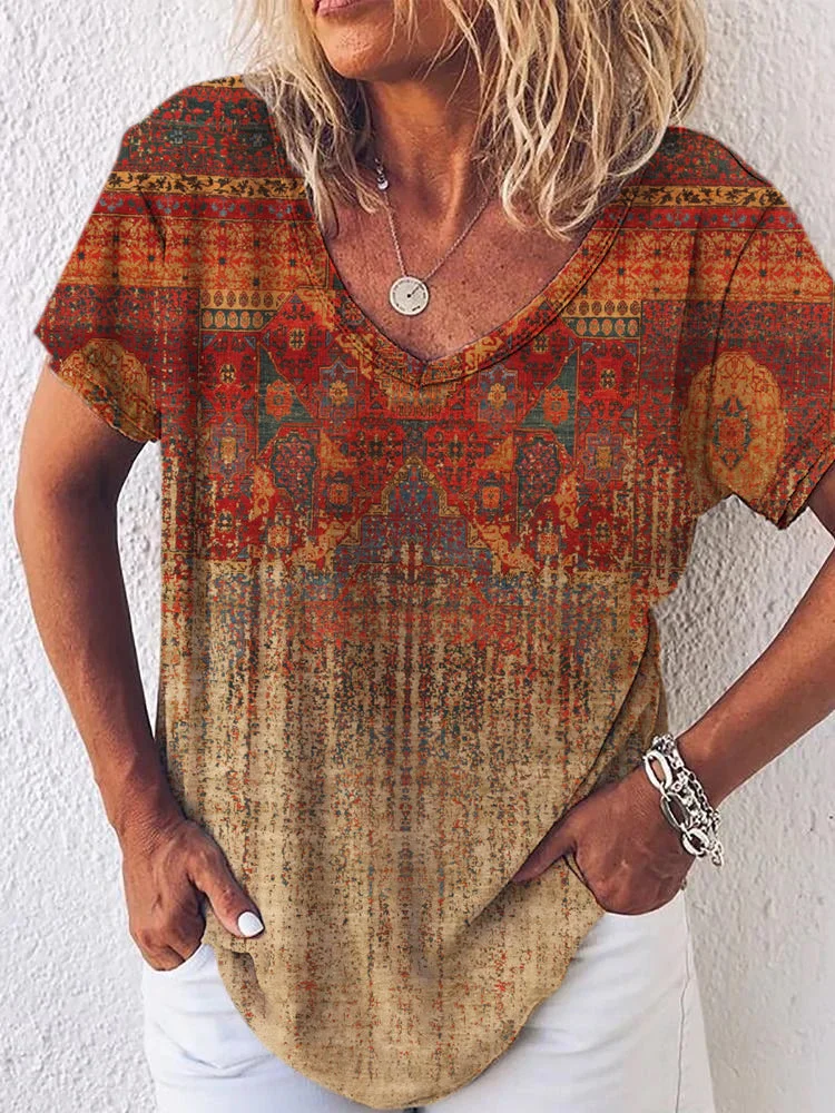 Tribal Printed T-Shirt