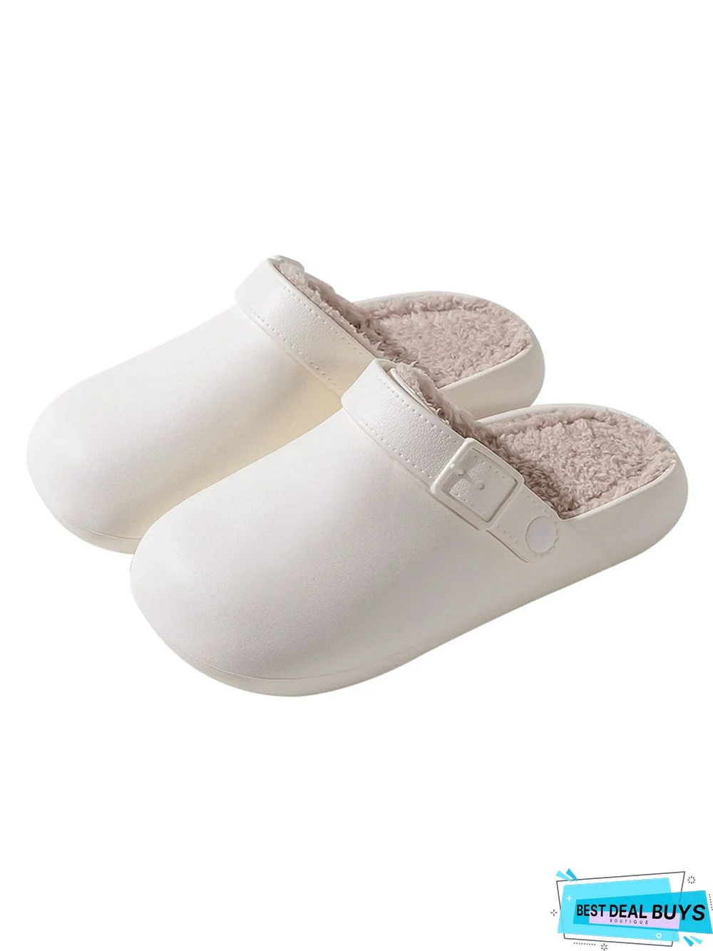 Waterproof Casual Winter Warm Lined Eva Sandals