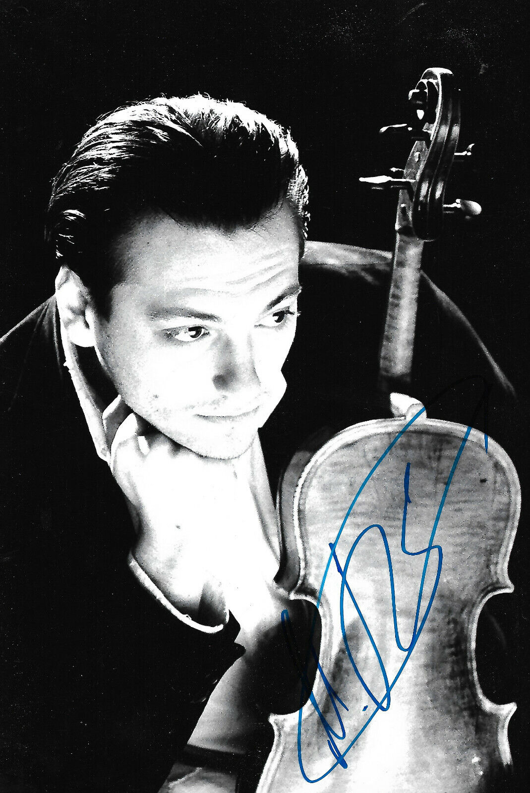 Maxim Rysanov Violinist signed 8x12 inch Photo Poster painting autograph