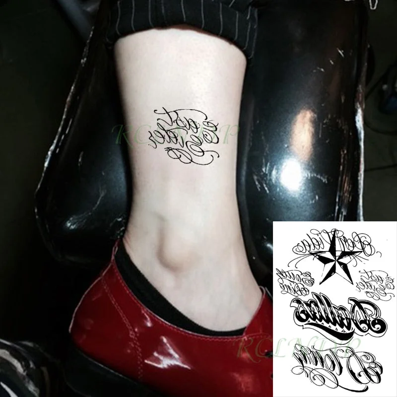 Waterproof Temporary Tattoo Sticker Butterfly Flower wing fake tatto flash tatoo tatouage temporaire waist chest for women girl