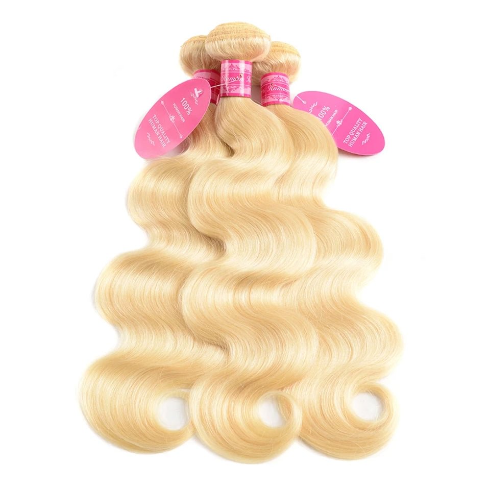 Vallbest Hair Virgin Human Hair 613 Blonde Body Wave 3 Bundles US Mall Lifes