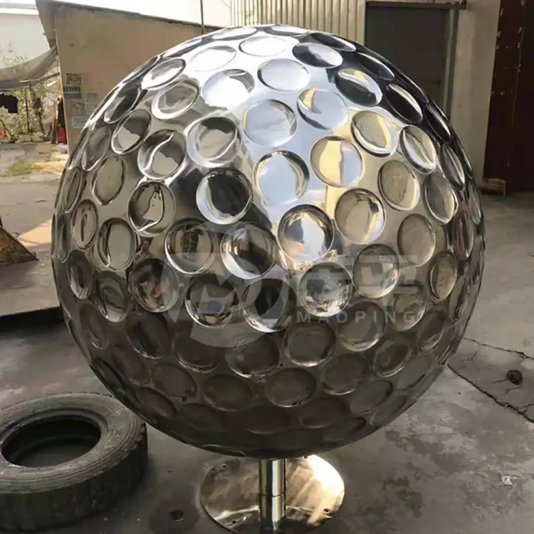 Stainless Steel Golf Ball
