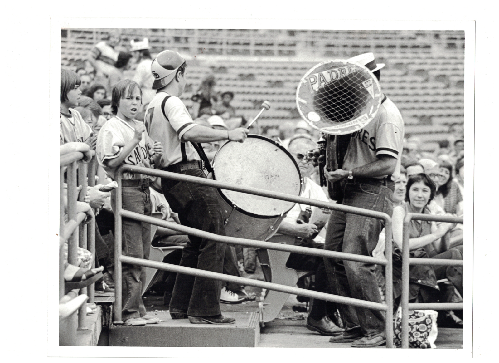 San Diego Padres 8x10 Older Baseball Band Photo Poster painting JH