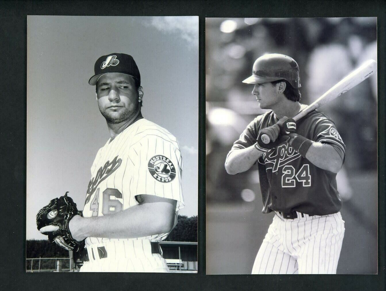 Montreal Expos LOT of EIGHT 1992 Press Original Photo Poster paintings