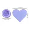 Bo&icirc;tier de rangement en cire en forme de diamant en forme de c&oelig;ur, bo&icirc;tier portable pour cire pour art en diamant pour adultes, accessoires et outils 