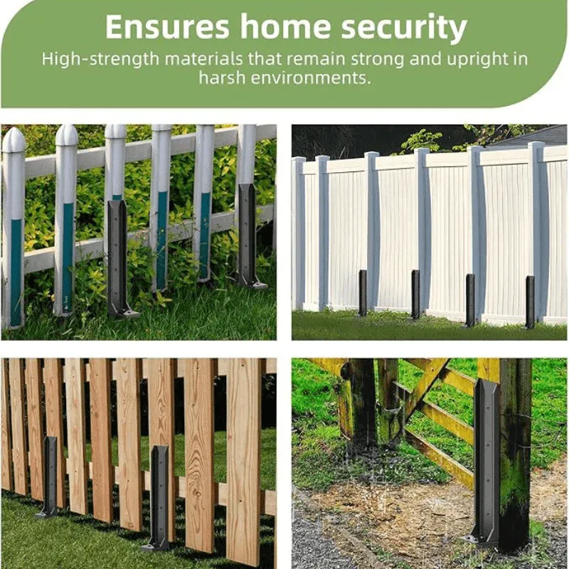 Fence post repair kit