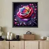 Diamond Painting -DIY Round Drill Gem Rose(40x40cm)