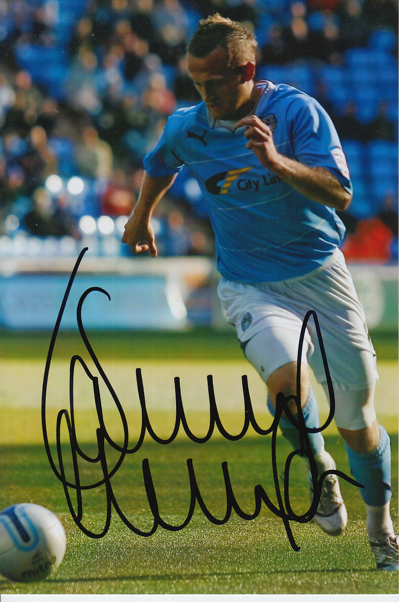 COVENTRY CITY HAND SIGNED SAMMY CLINGAN 6X4 Photo Poster painting 6.