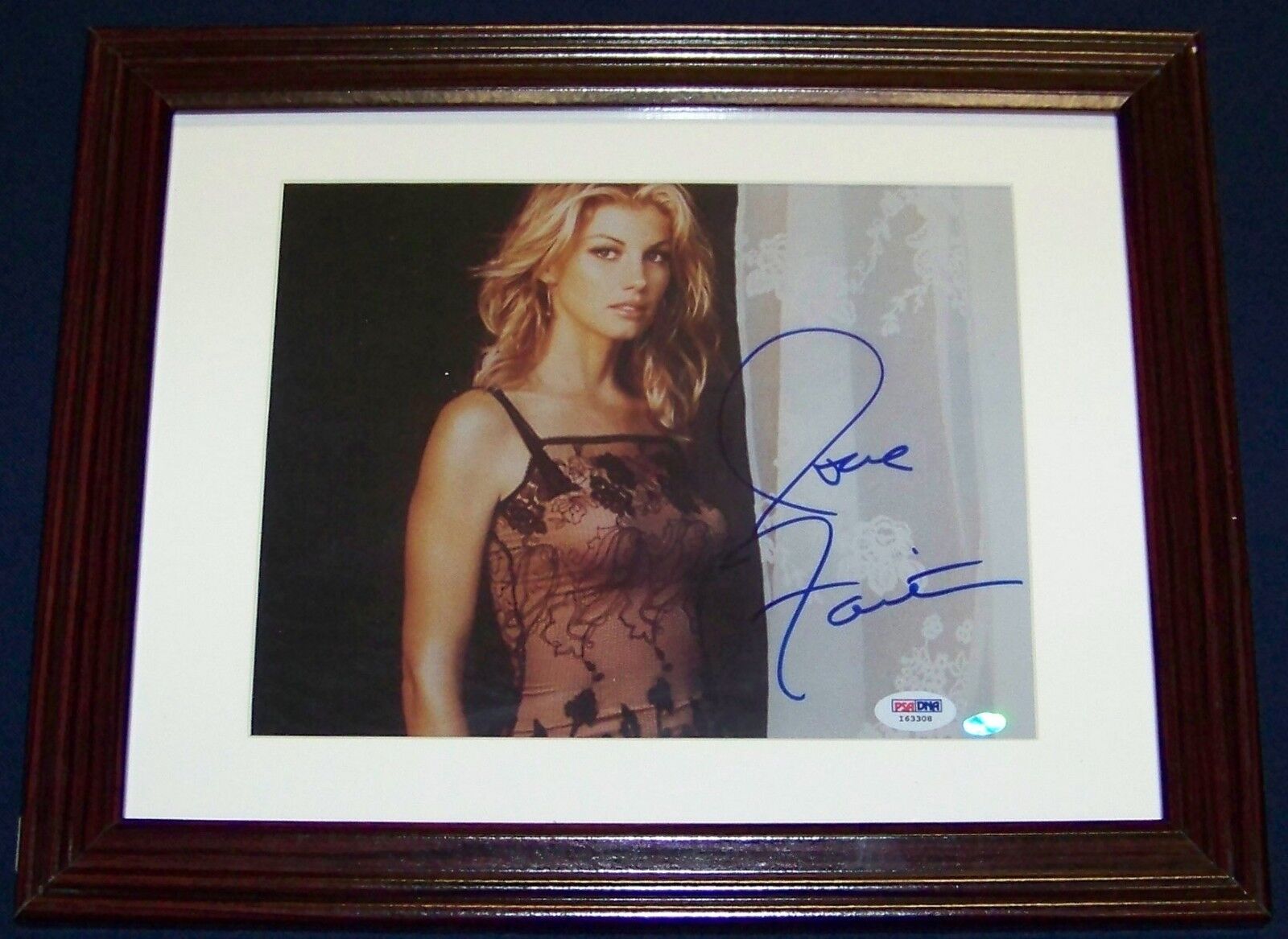 FLASH SUPER SALE! Faith Hill Signed Autographed Framed 8x10 Photo Poster painting PSA STICKER!