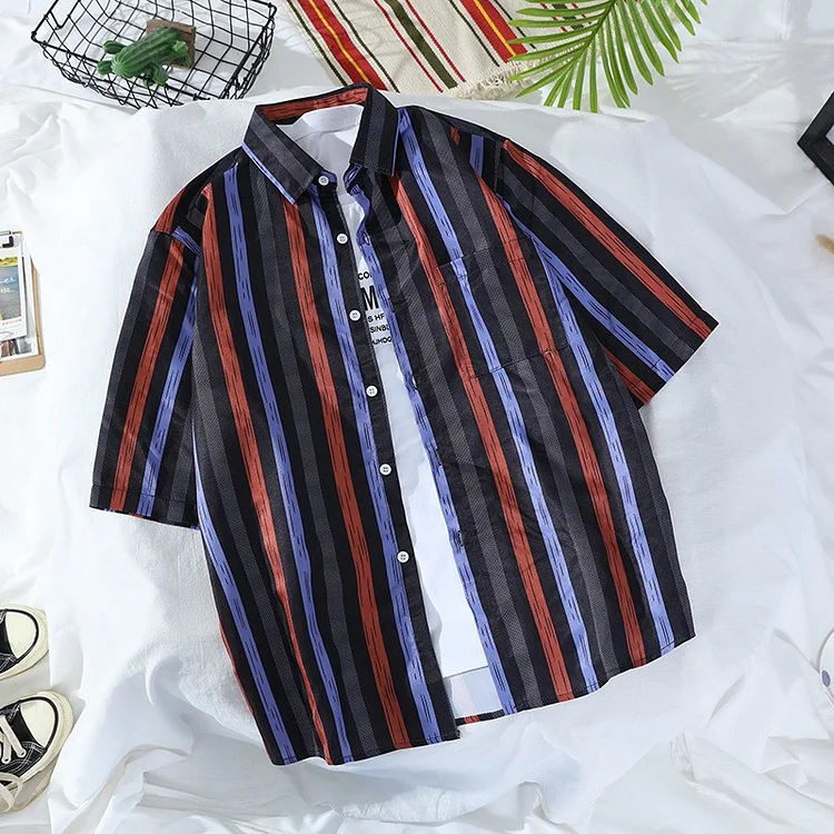 Traceeye Rose Pattern 3D Printed Men Shirt Man/Women Casual Fashion Short Sleeves Shirts Button Lapel Streetwear Oversized Unisex Clothes