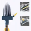 Brosse de nettoyage multifonction 2 en 1 &agrave; long manche