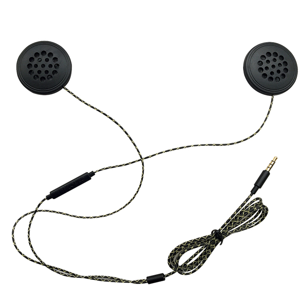 

QY7 3.5mm Wired Headset with Inline Control for Motorbike Helmet Intercom, 501 Original