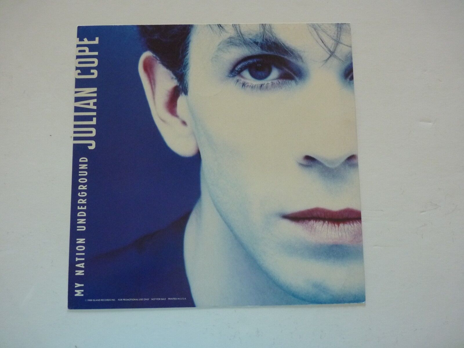 Julian Cope My Nation Underground 1988 LP Record Photo Poster painting Flat 12x12 Poster