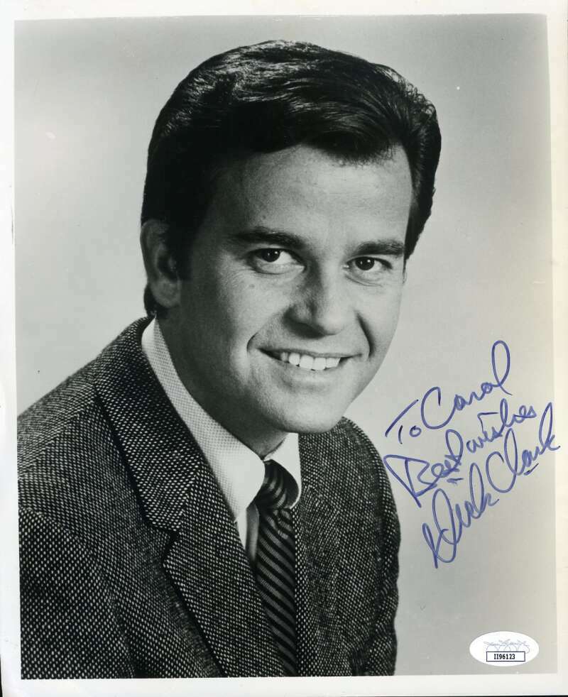 Dick Clark JSA Coa Signed Vintage 8x10 Photo Poster painting Autograph