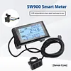 24V/36V/48V Electric Bicycle Speedometer LCD Display Intelligent Ebike Odometer