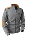 Men's Outdoor Jacquard Embroidered Lapel Zip Casual Jacket