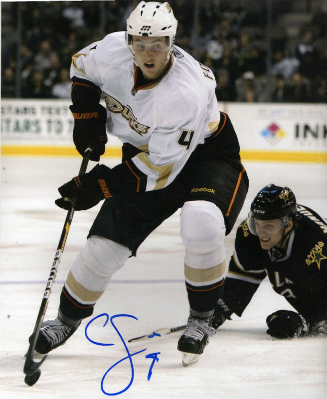 CAM FOWLER ANAHEIM DUCKS SIGNED 8X10 PICTURE 2