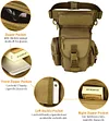 Taktisch Beintasche Milit&auml;r Beinbeutel MOLLE H&uuml;fttasche Sport Tactical Leg Bag Armee Beintaschen Wasserabweisend G&uuml;rteltasche Werkzeugtasche Tasche f&uuml;r Bein Herren Damen Motorrad Wandern Outdoor