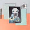 5D Diamond Mosaic Notebook 50 Pages DIY Partial Special Shaped Drill Journal A5 Chinese Zodiac Notebook Kit