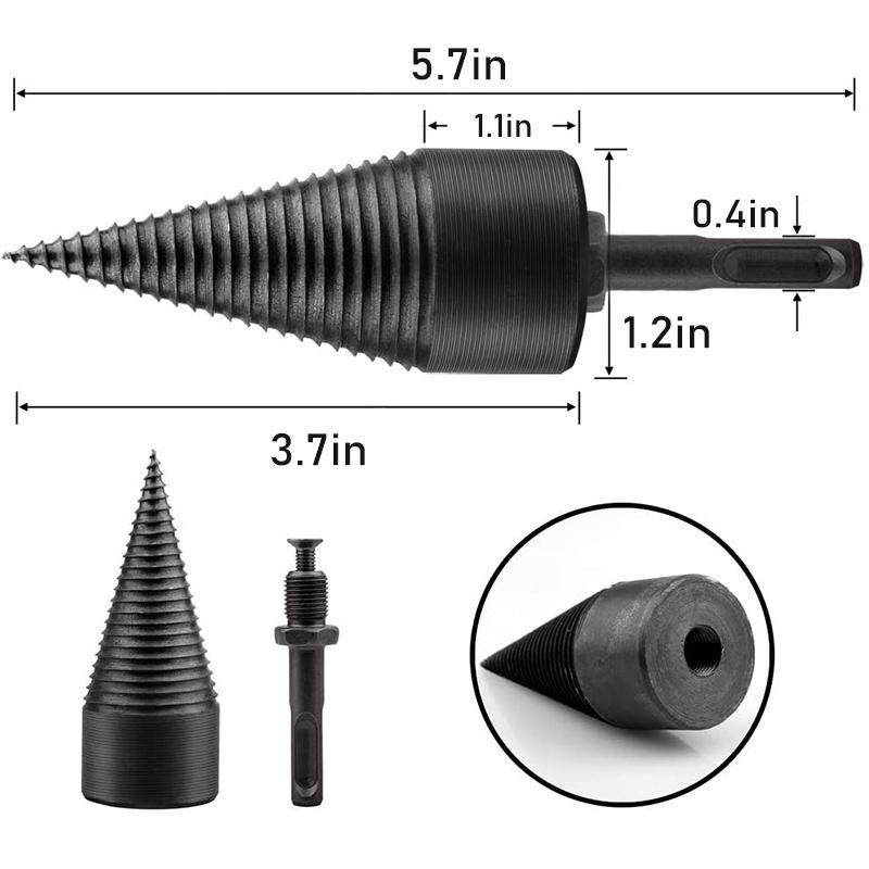 🎁CHRISTMAS SALE-50% OFF🎁Hex Shank Firewood Drill Bit