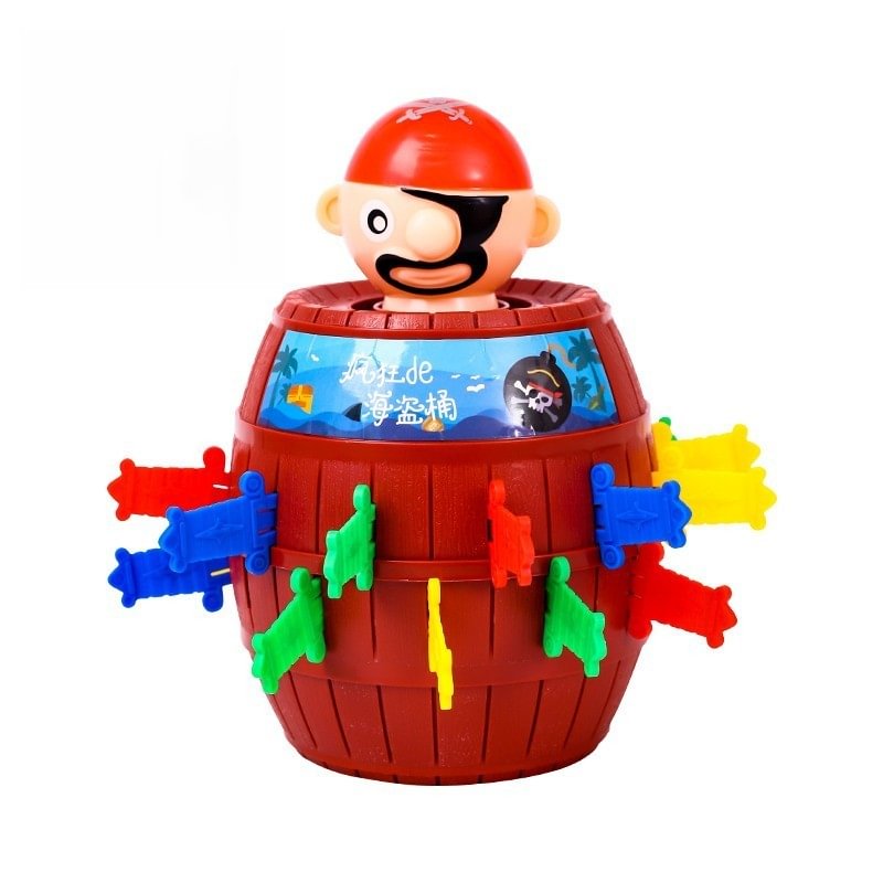 Funny Novelty Kids Lucky Game Pirate Barrel Game Toy | IFYHOME