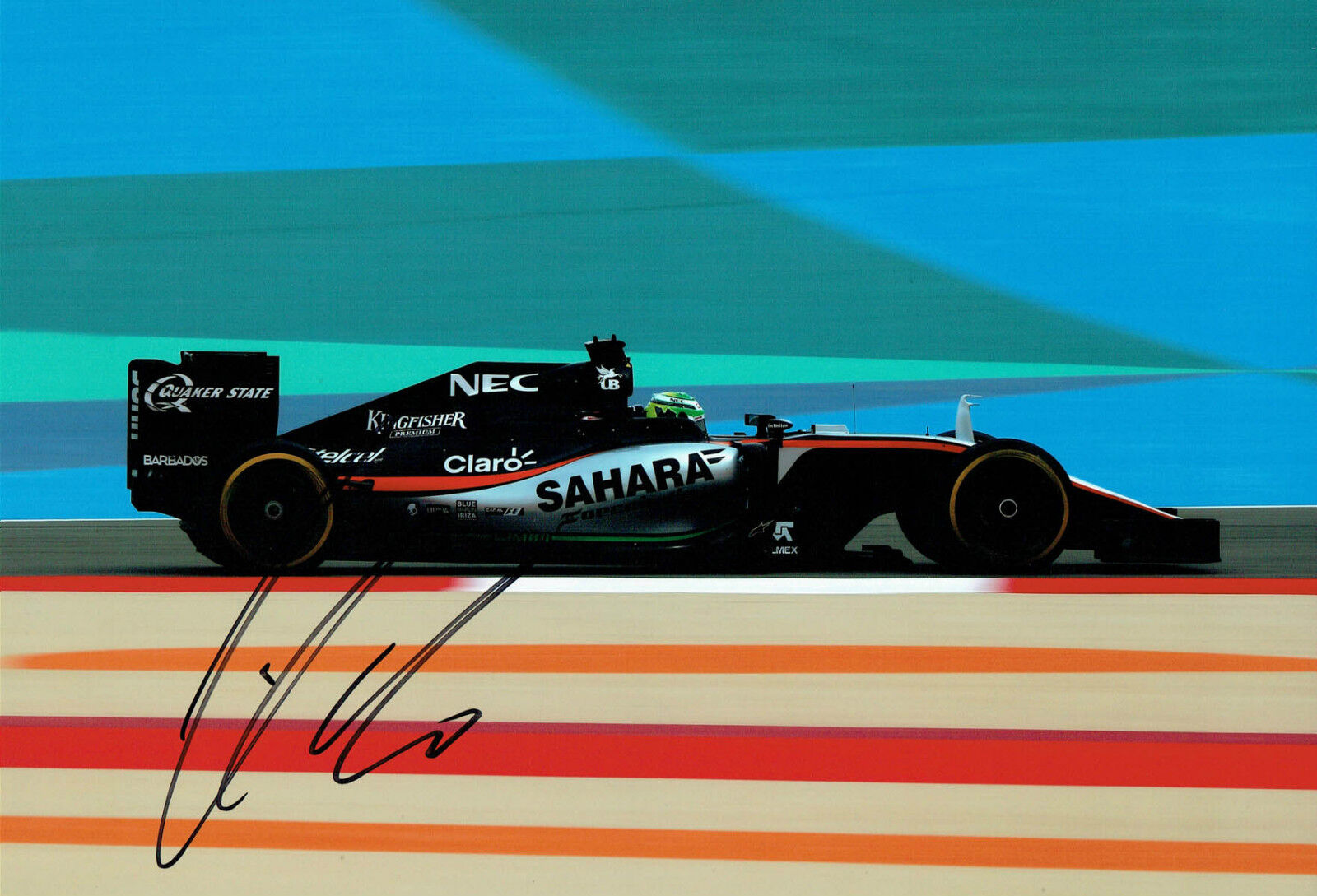 Nico HULKENBERG SIGNED Autograph Force India F1 Rare Photo Poster painting B AFTAL COA