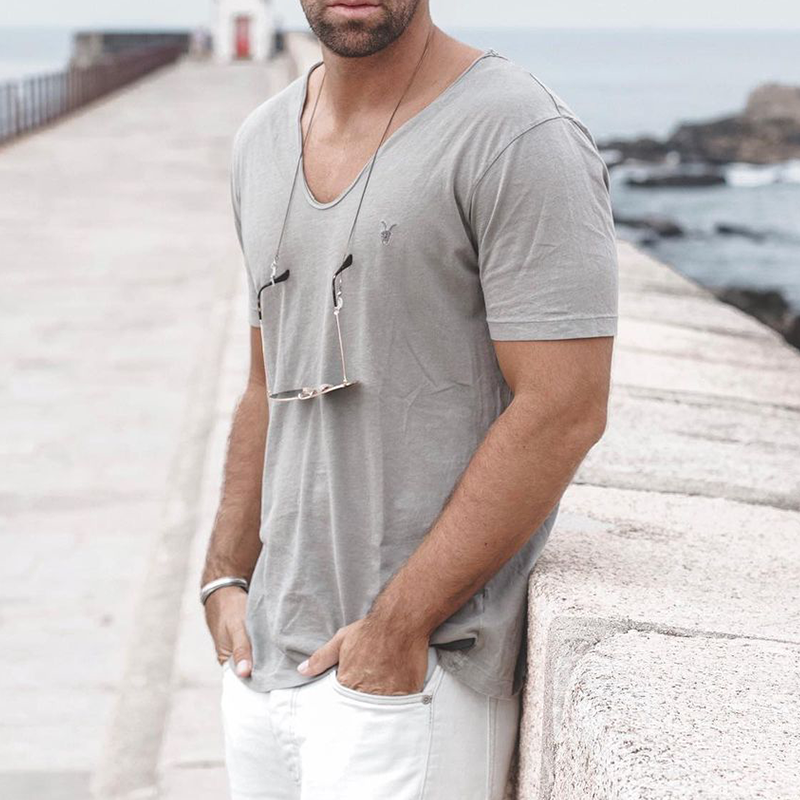Basic Comfortable Men's Casual T-Shirt