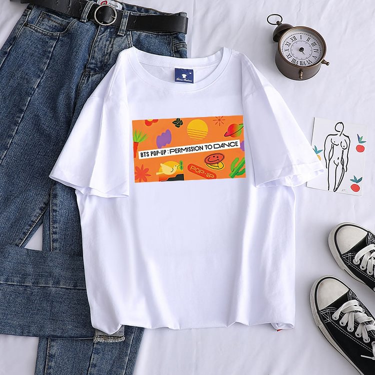 POP-UP: Permission To Dance Candy Color T-shirt