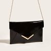 Women's Evening Bag PU Leather Metallic Party / Evening Date Black