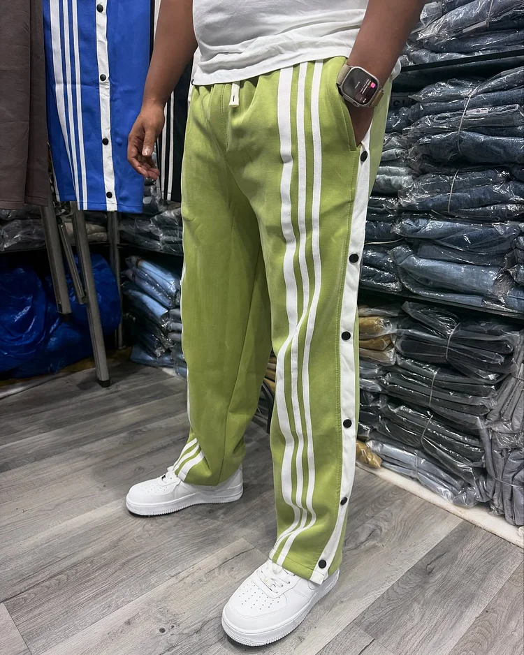 Striped Design Men's Casual Pants