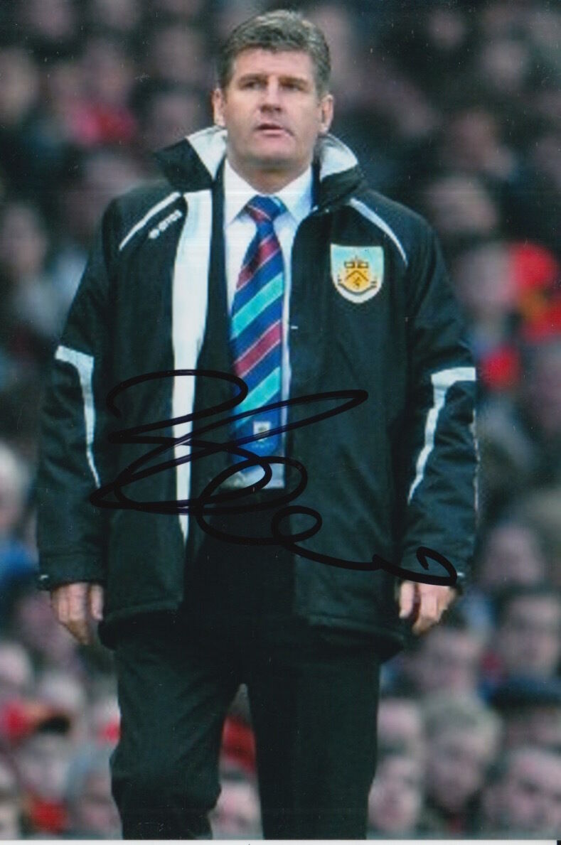 BURNLEY HAND SIGNED BRIAN LAWS 6X4 Photo Poster painting.