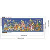 (Grande Taille) Dessin Animé-Peinture Diamant Ronde Complète-80*30CM