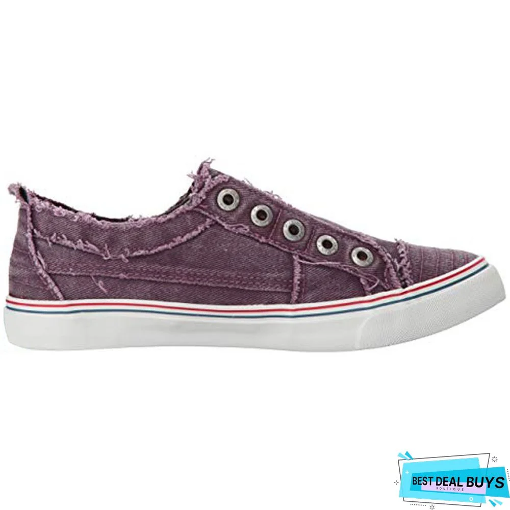 Women  Pre-istressed Hottest Sneaker