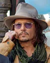 Johnny Depp Dusty Customized Fedora Hat