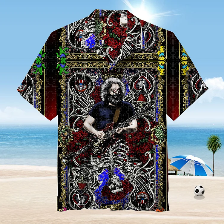 Jerry Garcia|Unisex Hawaiian Shirt