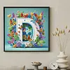 Butterfly Flower D 5D Partial Drill DIY Diamond Painting Kit 30*30cm