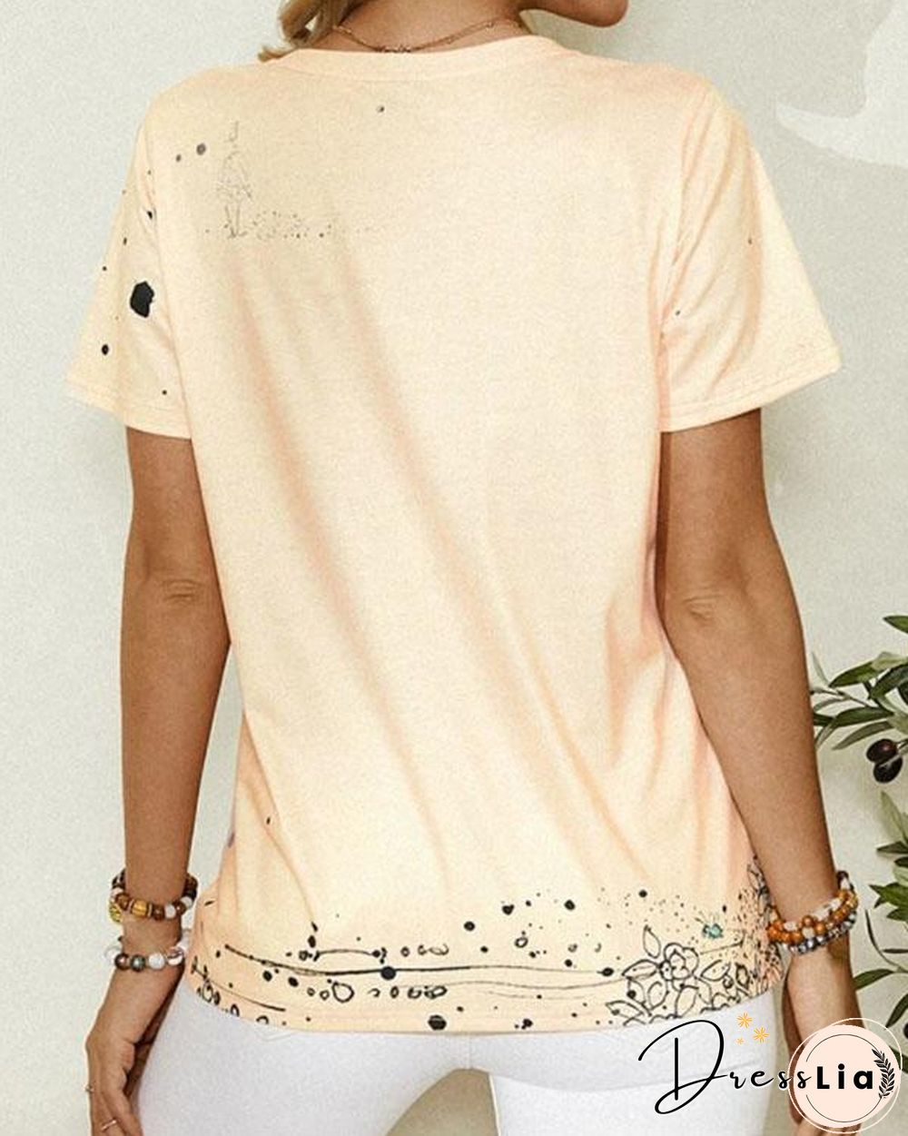 Women's Vintage Casual Printed Summer Tops