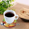 6pcs/set Wooden Diamond Painting Coaster Set