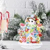Diamond Painting Charms Snowmen Table Top  Decor Christmas Decor