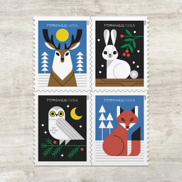 🎁【US Free Shipping】Winter Woodland Animals