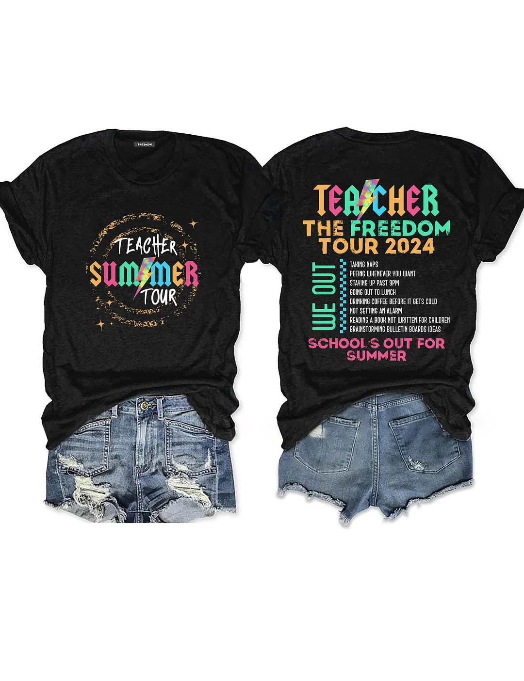 Teacher Summer Tour T-shirt