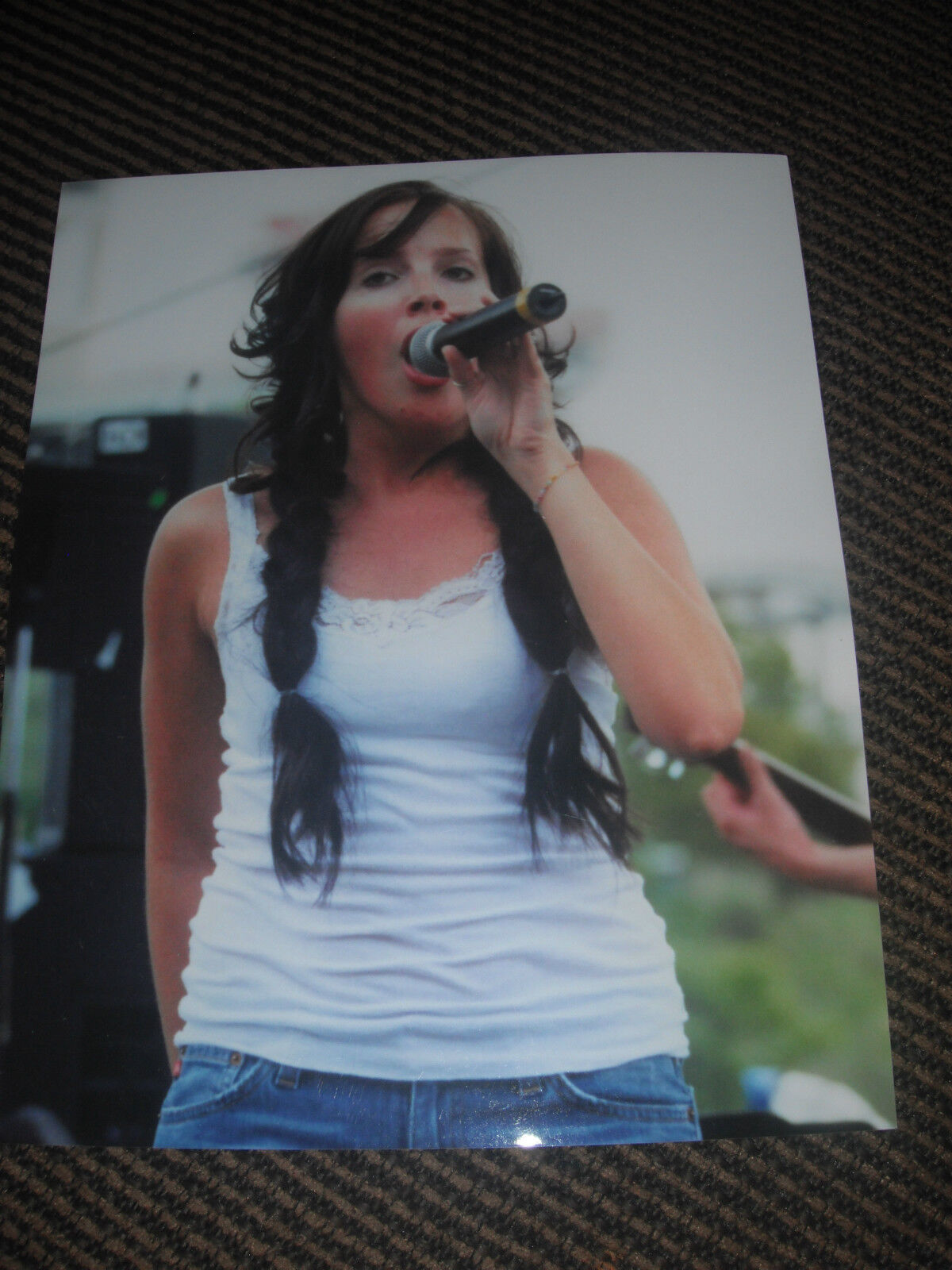 Jessica Andrews Live Color 8x10 Photo Poster painting Promo Picture #2