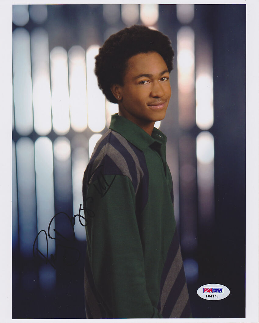 Percy Daggs III SIGNED 8x10 Photo Poster painting Wallace Veronica Mars RARE PSA/DNA AUTOGRAPHED