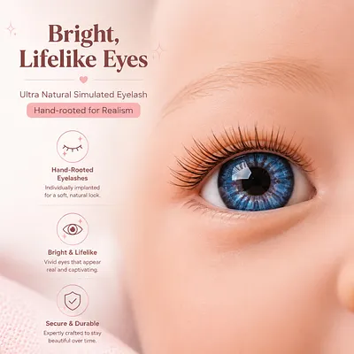 Bright & Lifelike Eyes