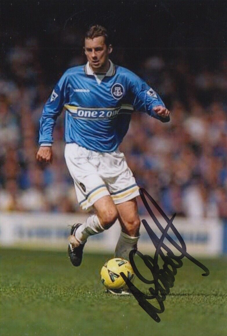 DON HUTCHISON HAND SIGNED 6X4 Photo Poster painting EVERTON FOOTBALL AUTOGRAPH 2