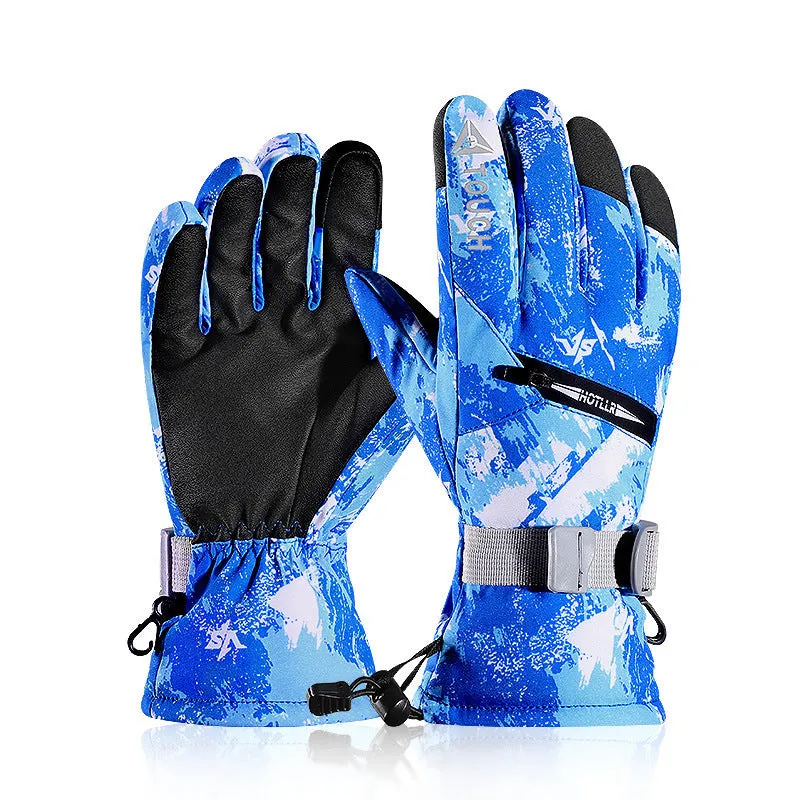 Unisex Waterproof Outdoor Ski Gloves
