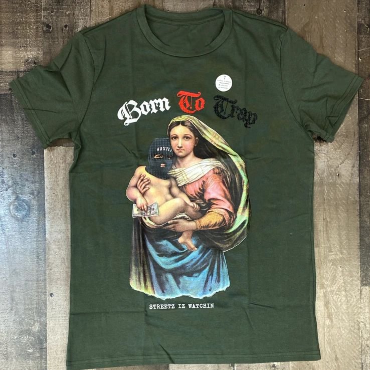 Retro Faith Print Fashion Street T-shirt