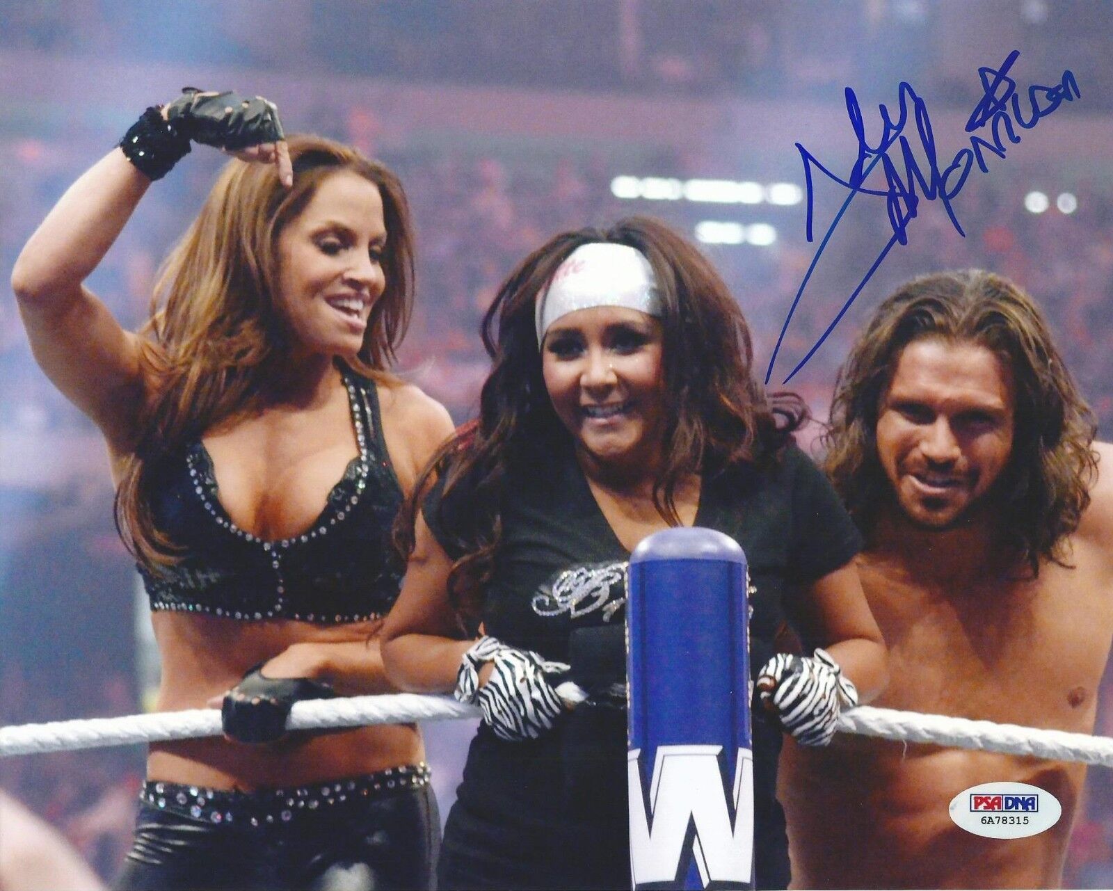 John Morrison Signed WWE 8x10 Photo Poster painting PSA/DNA COA Wrestlemania Picture Autograph 2